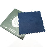 Wholesale! 50PCS Silver Polishing Cloth 8X8CM Antitarnish Square Cloth