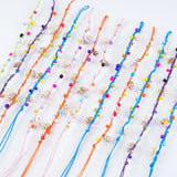 Bulk Boho Shell Conch Rope Cuff Bracelet Mix Style