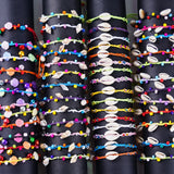 Bulk Boho Shell Conch Rope Cuff Bracelet Mix Style
