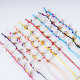 Bulk Boho Shell Conch Rope Cuff Bracelet Mix Style