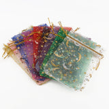 50pcs Organza Bags Jewelry Packing Party Wedding Gift Bags Pouches
