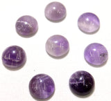 50pcs 16mm Half Round Lapis Lazuli Amethyst Cabochons for DIY Jewelry Making