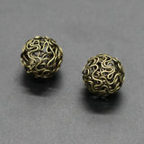 50pcs Wave Ball Pendant for DIY Jewelry Accessories