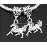 50pcs/Lot Mix Butterfly Heart Owl Vintage Dangle Charms DIY Findings