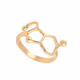 Serotonin Molecule Ring Chemistry Jewelry Neurotransmitter Science Geeks
