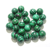 50pcs 10mm Natural Stone Bead Agates Crystal Lapis No Hole Round Beads