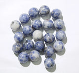 50pcs 12mm Round Natural Stone No Hole Beads Agates DIY Jewelry