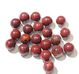 50pcs 12mm Round Natural Stone No Hole Beads Agates DIY Jewelry