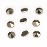 50pcs Round Cut Marcasite Stones for DIY Jewelry 1.0mm-2.0mm