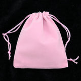 50pcs/lot 10x12cm Gray Velvet Bag Drawstring Pouch Jewelry Gift Bag Wedding