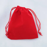 50pcs/lot 10x12cm Gray Velvet Bag Drawstring Pouch Jewelry Gift Bag Wedding