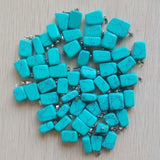 50pcs Natural Stone Mixed Irregular Pendants Charms Jewelry