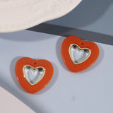 50pcs Heart Floating Locket Charms DIY Jewelry Earring Pendant