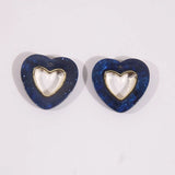 50pcs Heart Floating Locket Charms DIY Jewelry Earring Pendant