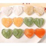 50pcs 26*24mm Hearts Shape Resin Beads DIY Jewelry Garment/Hair Accessory