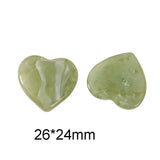50pcs 26*24mm Hearts Shape Resin Beads DIY Jewelry Garment/Hair Accessory
