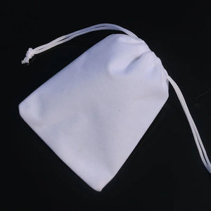 50pcs Velvet Bag Drawstring Pouch Jewelry Gift Favor Necklace Charms Bag
