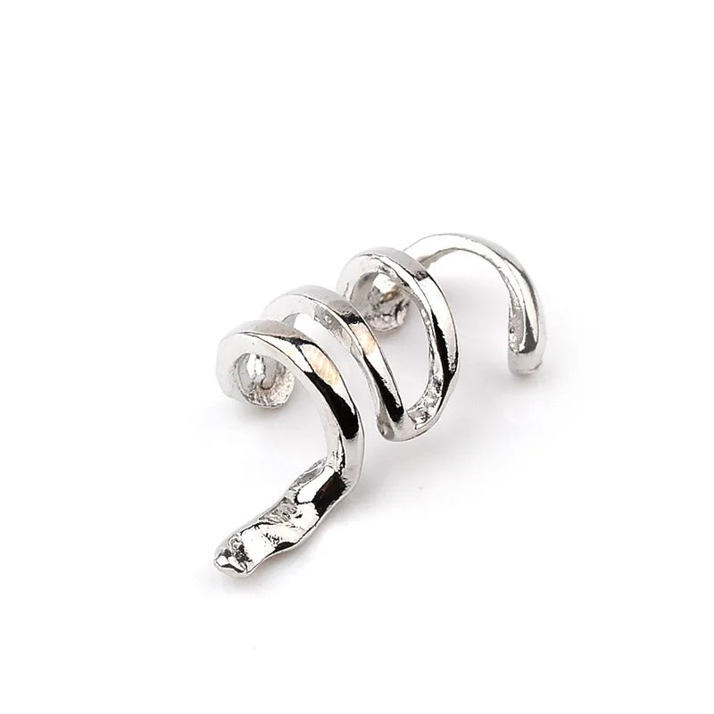 Snake Shaped Ear Cuff Ear Clip Without Piercing for Women