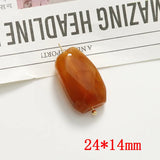 50pcs Geometry Irregular Straight Hole Resin Beads DIY Jewelry Earring/Accessory