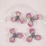 50pcs Cartoon Flowers Acrylic Beads DIY Jewelry Earring Hair Accessory