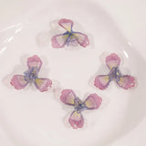 50pcs Cartoon Flowers Acrylic Beads DIY Jewelry Earring Hair Accessory