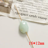 50pcs Geometry Resin Beads for DIY Earring/Garment Accessory