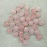 50pcs Pink Round Ball Shape 8mm Beads for Jewelry Making