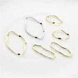 50pcs Geometry Rhombus Alloy Floating Locket Charms DIY Jewelry Pendant