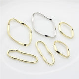 50pcs Geometry Rhombus Alloy Floating Locket Charms DIY Jewelry Pendant