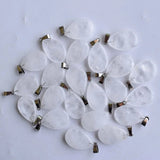 50pcs Water Drop Shape Crystal Pendants for Necklaces Making