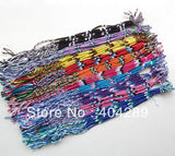 50pcs Mixed Macrame Silk Friendship Bracelet for Boy Girl Party