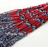 50pcs Mixed Macrame Silk Friendship Bracelet for Boy Girl Party