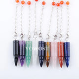 5Pcs 7 Chakra Pendulum Reiki Healing Pendants For Dowsing Divination