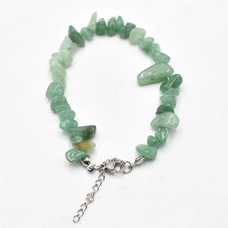 5Pcs Natural Stone Amethysts Quartz Bracelets Women Men Jewelry