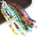 5Strand Opal Rose Quartz Beads Love Heart Bead Craft Making