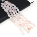 5Strand Opal Rose Quartz Beads Love Heart Bead Craft Making