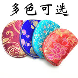 5-Piece Silk Satin Handbags Wallet Jewelry Bags Set