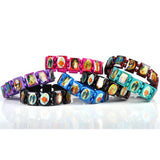 5pcs Children Bracelets Wooden Jesus Saints Rosary Religious Bangles