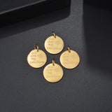 5pcs You are my sunshine Charms Stainless Steel Pendants