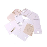 Stainless Steel Jewelry Earring Necklace Paper Card Packaging
