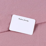 Stainless Steel Jewelry Earring Necklace Paper Card Packaging