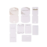 Stainless Steel Jewelry Earring Necklace Paper Card Packaging