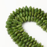 6x11mm Canadian Jades Beads Special Cut Loose Stone Beads