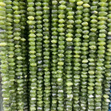 6x11mm Canadian Jades Beads Special Cut Loose Stone Beads