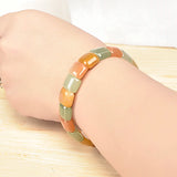 7-color Gemstone Bracelet 7.5in Thin Pretty DIY Jewelry Female H204