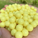 Multicolor Acrylic Solid Beads 6/8/10/12mm DIY Jewelry Accessory