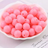 Multicolor Acrylic Round Beads DIY Jewelry Making Accessories