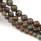 6 8 10 mm Snake Skin Stone Charms Beads for Jewelry Making 15 inch