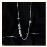Smiley Pendant Double Chain Necklace 6 Styles
