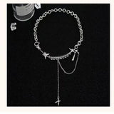 Smiley Pendant Double Chain Necklace 6 Styles
